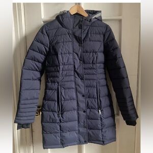 Pajar Willow Women’s Puffer Coat Size S Navy Blue
